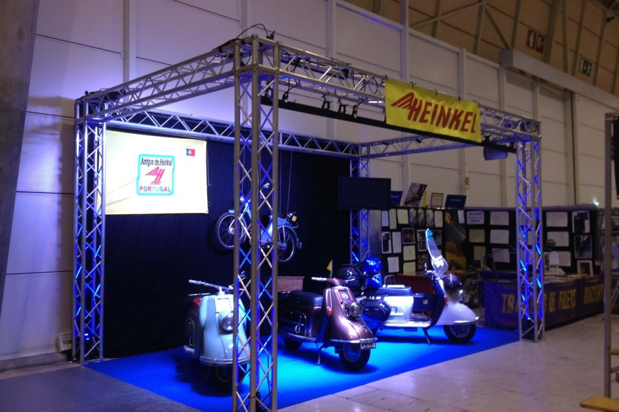 Stand Amigos da Heinkel no Motor Clássico